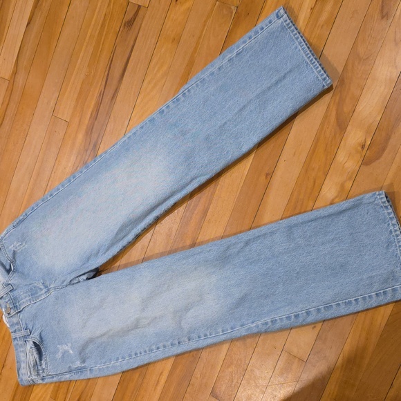 Just Black Denim Relaxed Waist Straight Denim - Picture 4 of 14